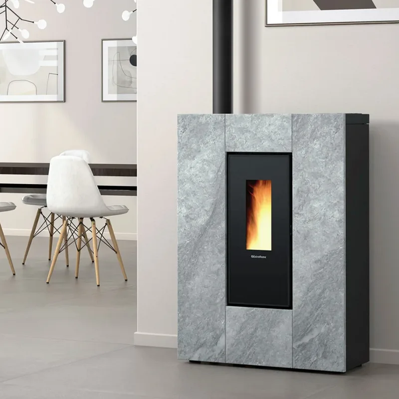 Extraflame Marilena Plus 5.0.16 poêle à granulés acier pierre naturelle
