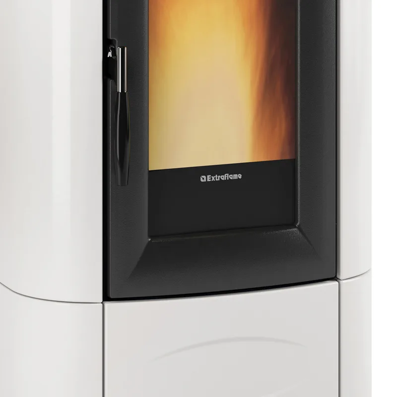 Extraflame Evolution Line isidora idro H16 5.0.16 poêle à granulés bouilleur blanc