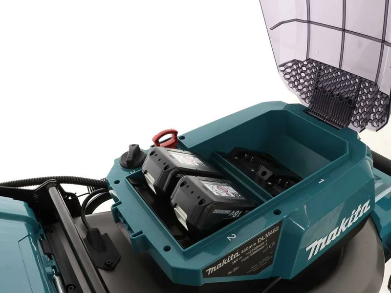 Tondeuse à gazon 2X18V-53cm MAKITA DLM530PT4 - incluses 4 batteries