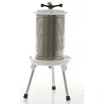 Enotecnica Pillan Carezza - Pressoir hydraulique à fruits 40 L - Cuve INOX
