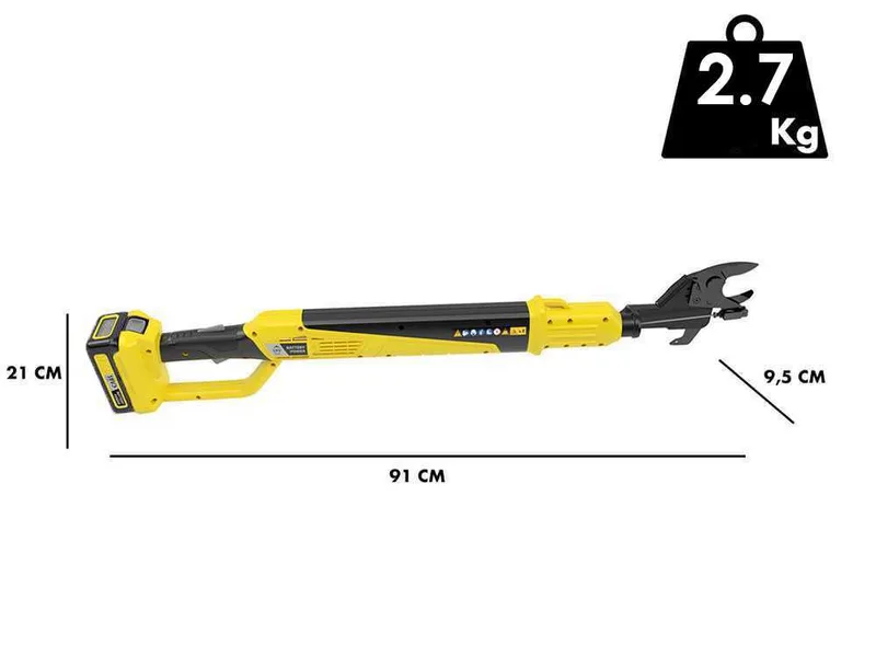 Karcher TLO 18-32 - Coupe-branche électrique de taille - 18V 5Ah - Diamètre de coupe 32 mm