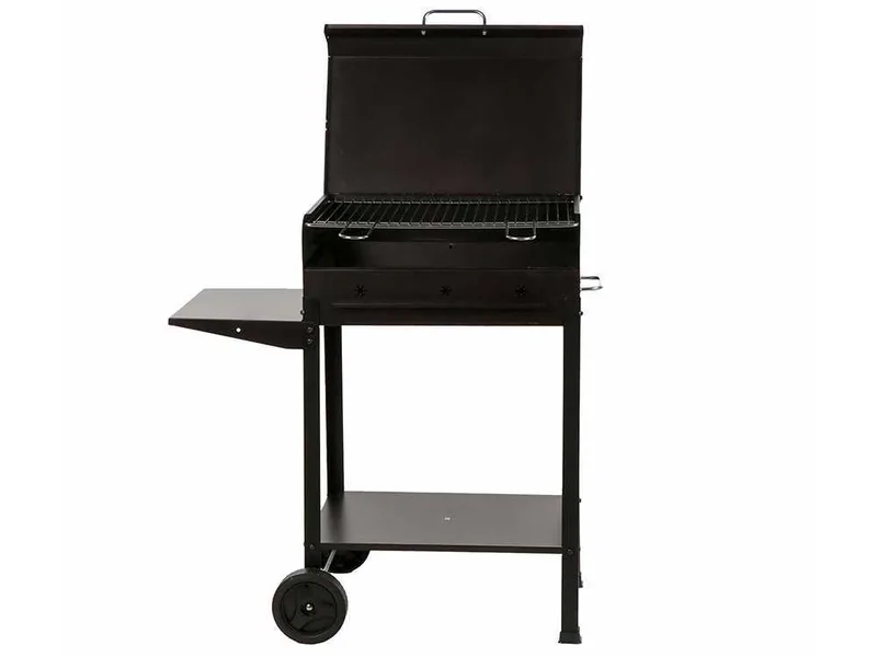 Mille Stella Small - Barbecue à charbon en fer artisanal - 47,5x37 cm