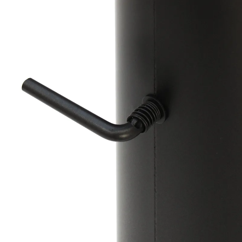 Raik Basic Jeu de coudes de tuyau de fumée 130mm noir 3 pièces - soudé/anguleux pour tuyau de fumée / conduit de fumée