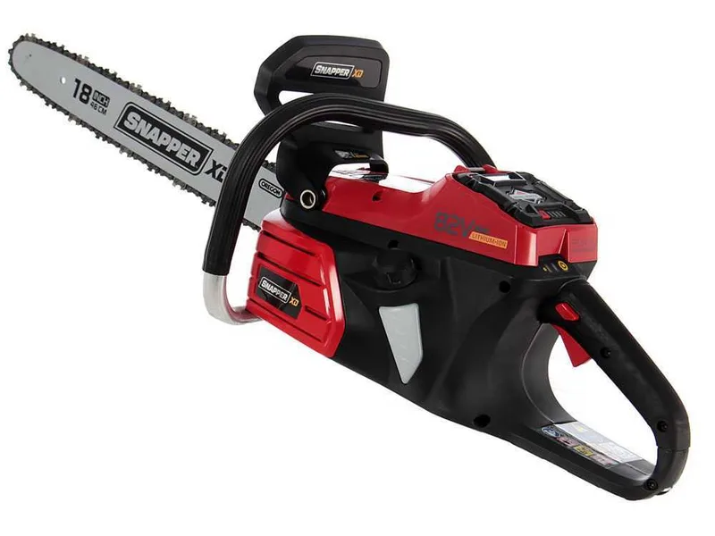 Snapper SXDCS82 - Tronçonneuse à batterie 82 V 2 Ah Briggs&Stratton - Guide de 46 cm