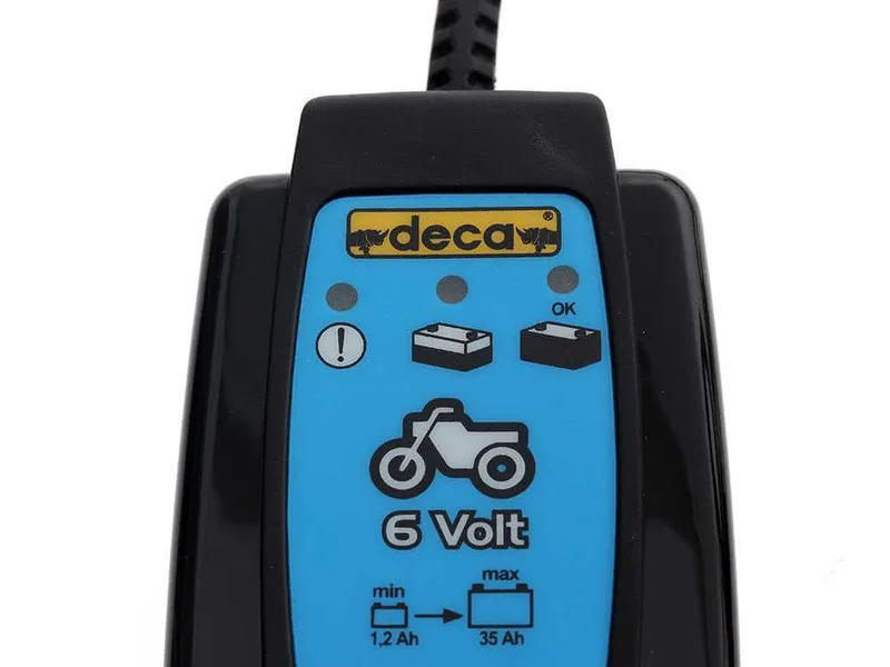 Deca SM 608 - Chargeur de voiture automatique - 6V - batteries de voiture et moto jusqu'à 35Ah