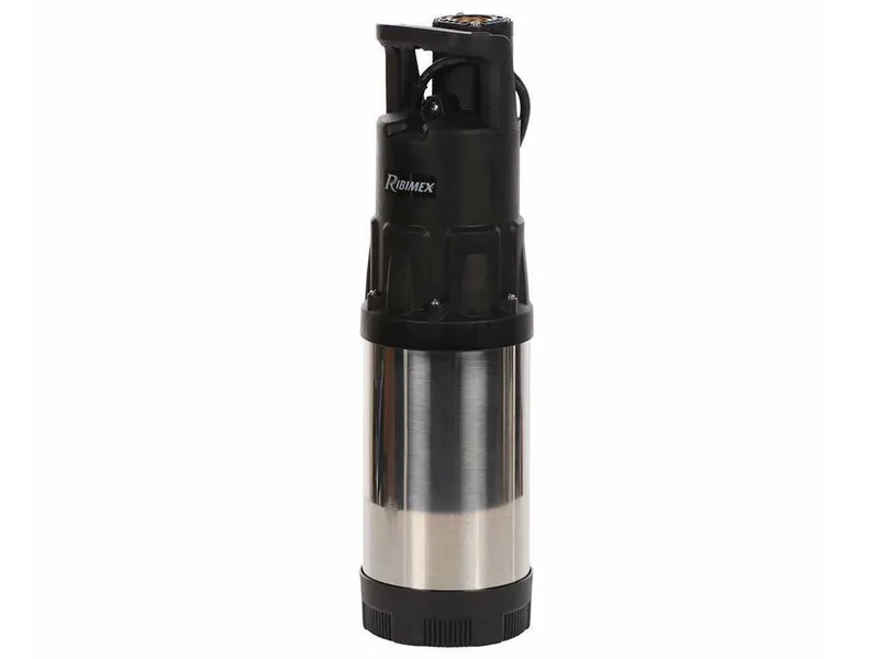 Ribimex PRPVC1201AUTO - Pompe immergée automatique pour puits - 1200 W - Eaux claires