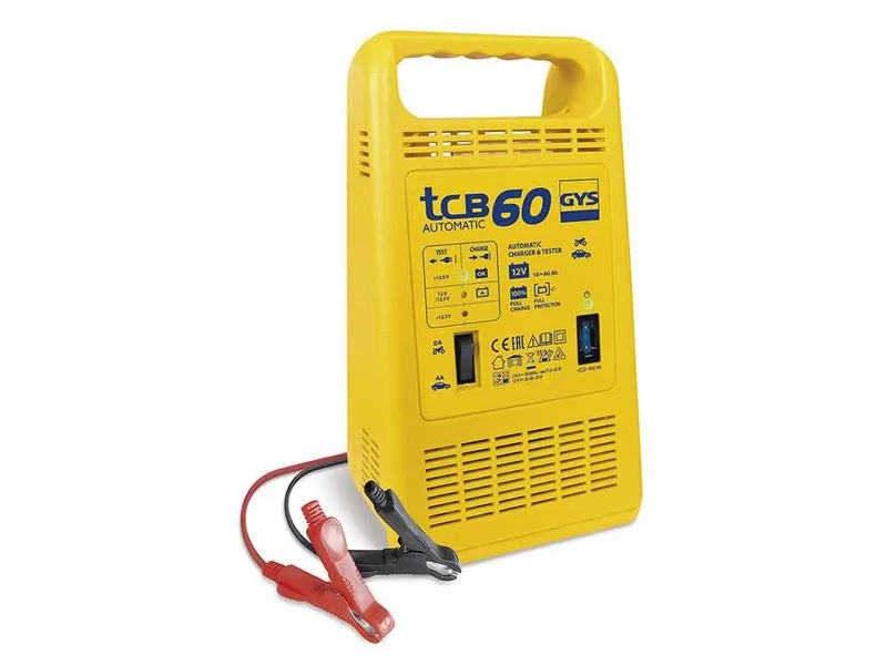 GYS TCB 60 - Chargeur automatique - batterie 12 V de 10 à 60 Ah