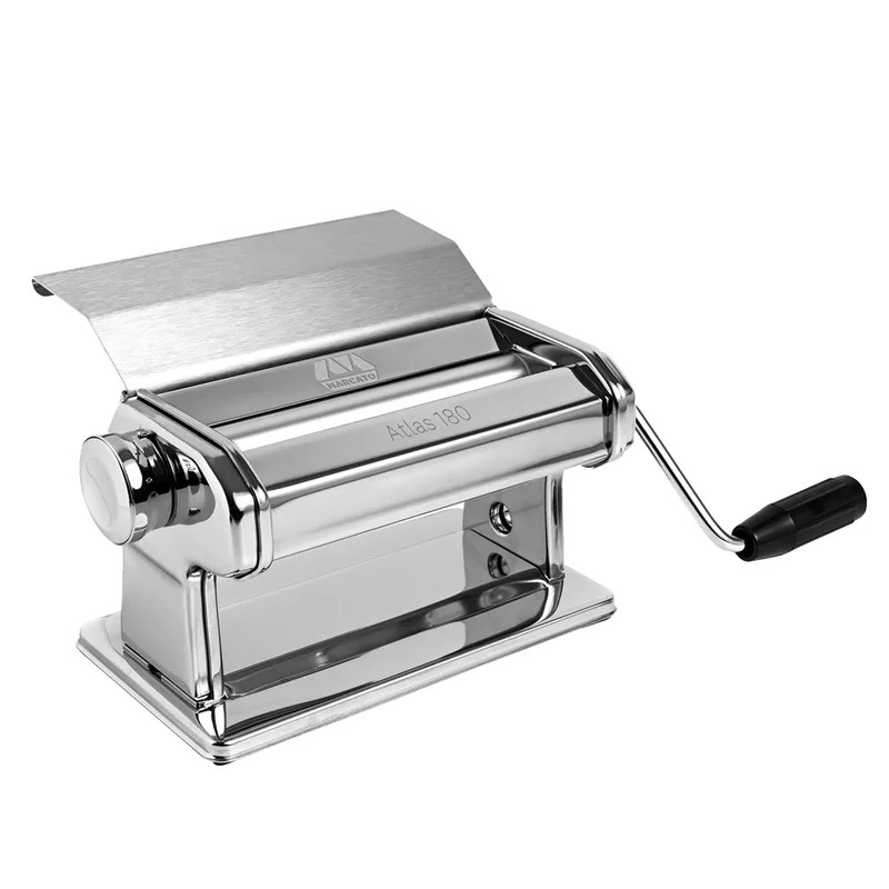 Marcato Atlas 180 Roller Slide - Laminoir - Machine à pâtes manuelle en INOX