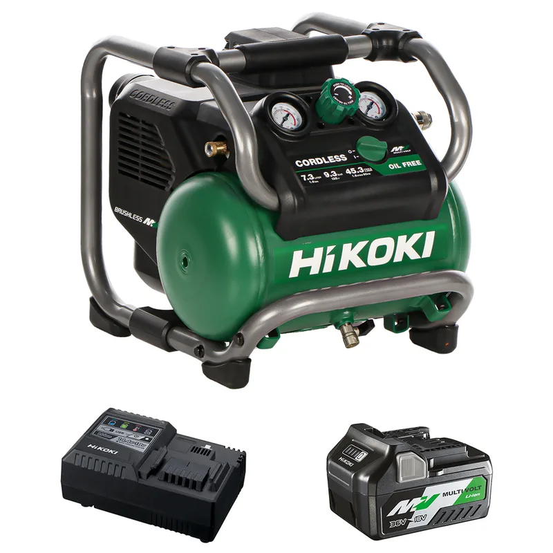 HIKOKI EC36DAW4Z - Compresseur portable à batterie - 36V 4Ah