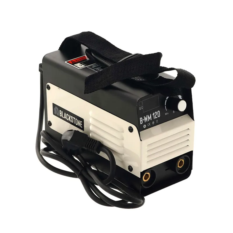 Poste à souder à inverter à électrode à courant continu Blackstone B-WM 120 - 120 A - avec Kit MMA