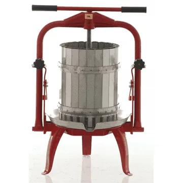 Baesso F25 Inox -Pressoir à vis pour fruits et légumes 20 L – Cage en acier inoxydable