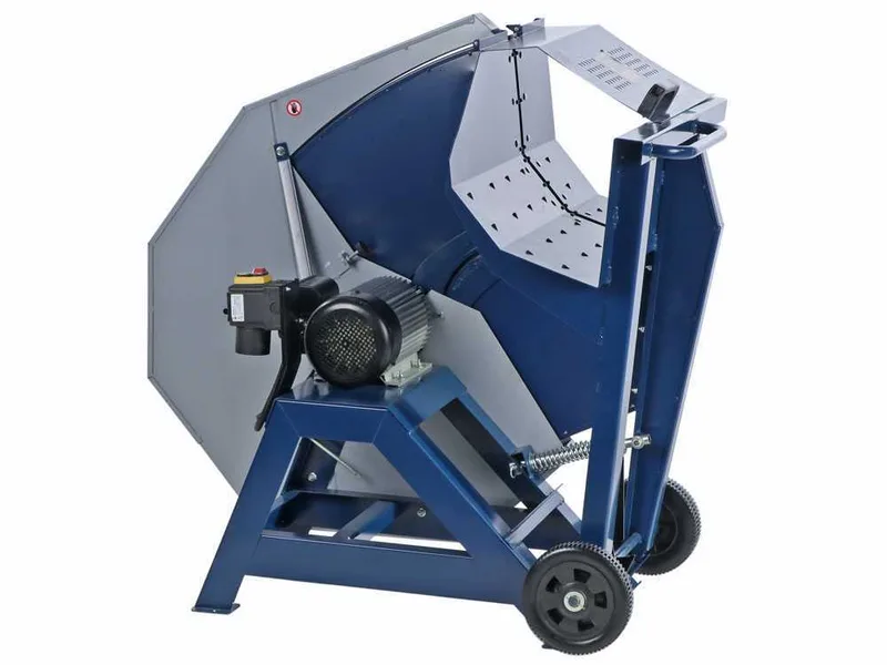 BullMach ENIO 7200 - Scie à bûche électrique - Scie circulaire à chevalet monophasée