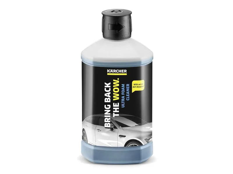 Détergent moussant pour voitures et moto 3 en 1 - pour nettoyeurs haute pression Kärcher