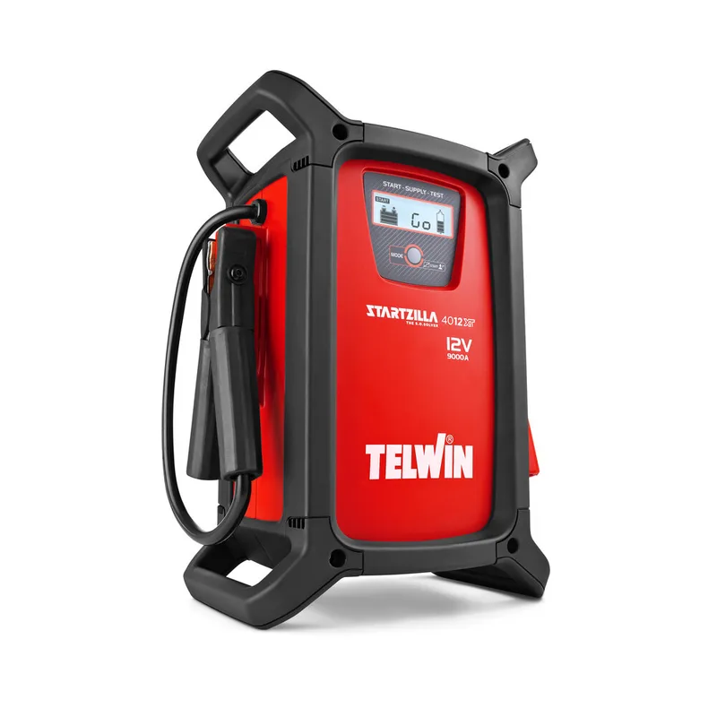 Telwin STARTZILLA 4012 XT - Démarreur, source de courant et testeur électronique - 12 V
