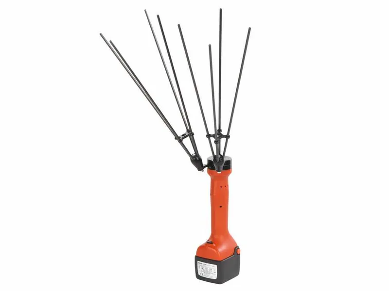 Stocker Magma E-35 21 V - Peigne vibreur manuel à batterie + perche de rallonge 205-325 cm - 21 V 4 Ah