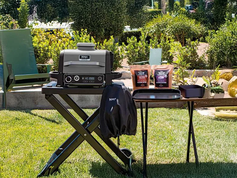 Plaque lisse pour barbecue électrique Woodfire - Ninja