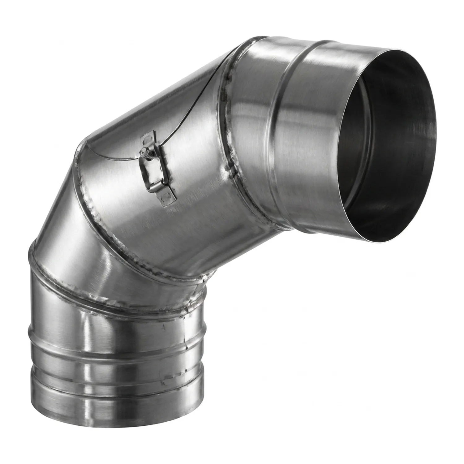 Schiedel Coude PPL 0-90° orientable pour PPL Ø 200 mm avec ouverture de révision pour combustibles solides