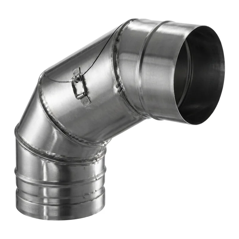 Schiedel Coude PPL 0-90° orientable pour PPL Ø 200 mm avec ouverture de révision pour combustibles solides