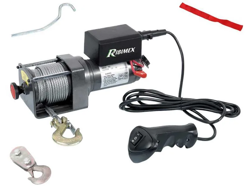 Ribimex PE12V/2500 - Treuil électrique a batteria 12V - 3 HP