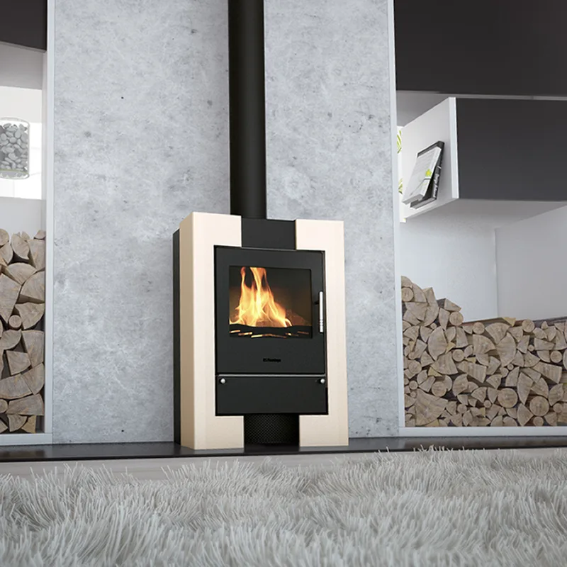 Poêle à bois HS Flamingo ESPO 2 Crème