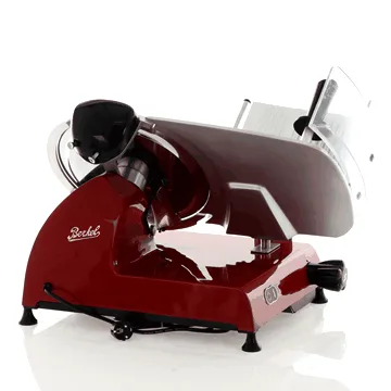 Berkel Red Line 300 Rouge - Trancheuse avec lame en acier chromé de 300 mm