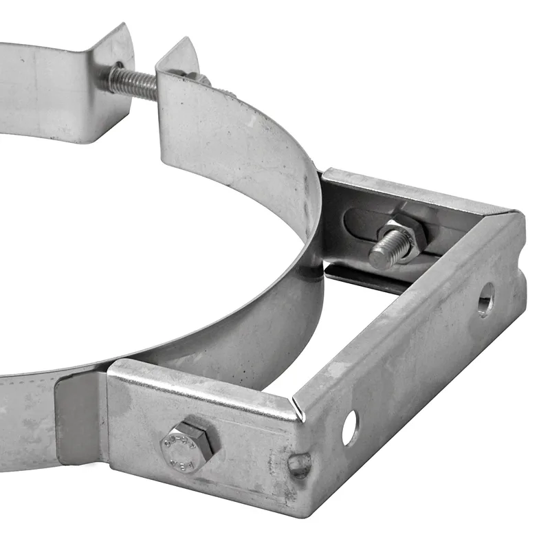 Opsinox support mural pour cheminée en acier inoxydable 180 mm MB