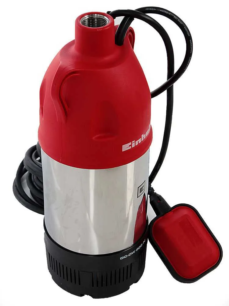 Pompe électrique immergée d'évacuation Einhell GC-DW 900 N - pour eaux claires - 900W