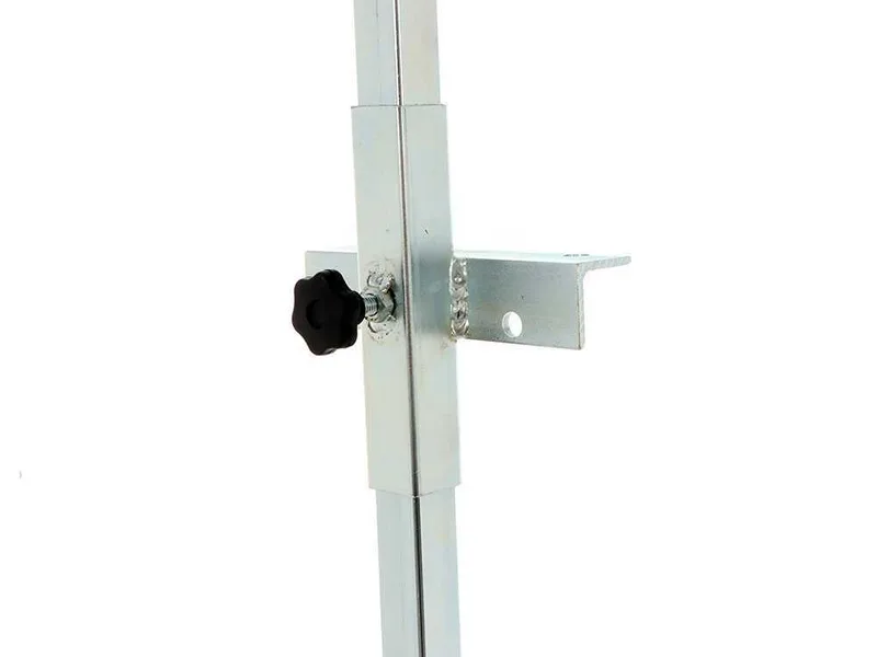 Couple de rampes verticales inox pour pulvérisation avec jet papillon en laiton 4+4