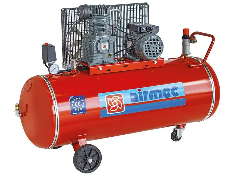 Airmec CR 203 - Compresseur d'air avec moteur électrique triphasé réservoir 200 L
