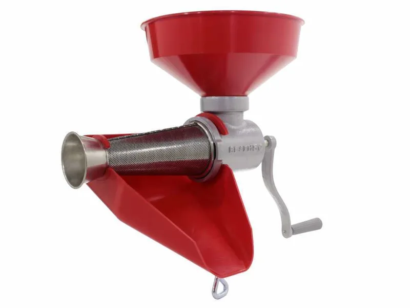 Reber 8501 N - Presse-tomates Manuel N°5 - collecteur et bac de récupération en plastique