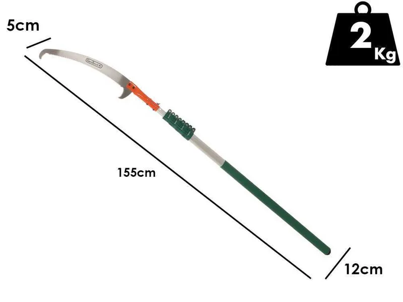 GeoTech STP S 400 - Scie sur perche de rallonge - 155-400cm