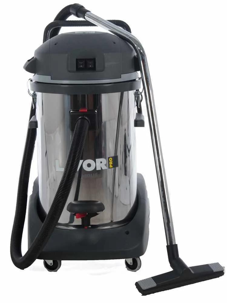 LavorPro Domus IR - Aspirateur eau et poussière - aspirateur à poussière et liquides - Bidon rabattable en INOX