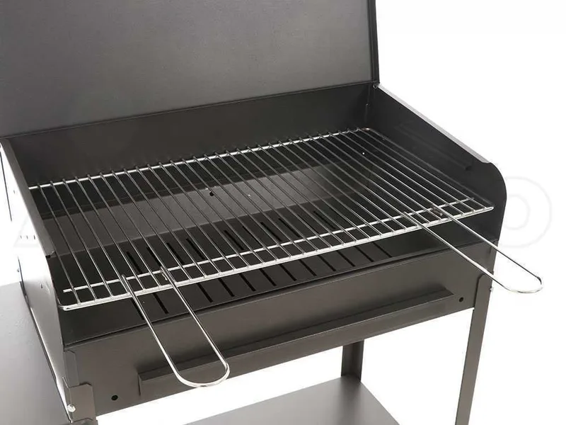 Mille Vanessa Small - Barbecue à charbon en fer artisanal - 47,5x37 cm