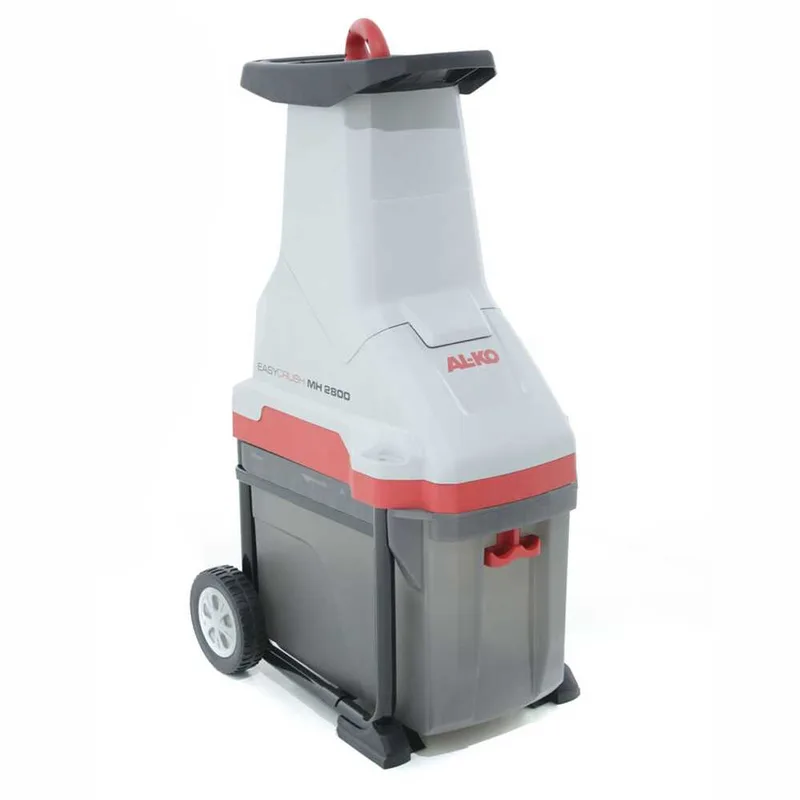 Broyeur électrique AL-KO Easy Crush MH 2800 avec couteaux réversibles et bac collecteur