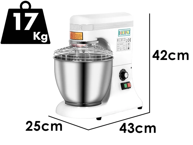 Fimar Easyline BH7 - Batteur mélangeur planétaire - Cuve de 7 litres