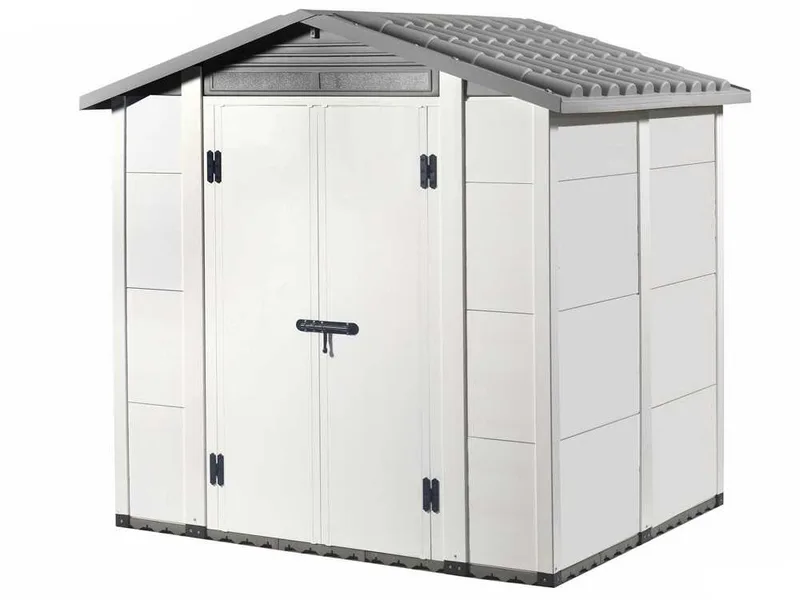 Garofalo Urban 200 - Abri de jardin - Avec porte à double battant - 202,5 x 162,5 x 216 cm