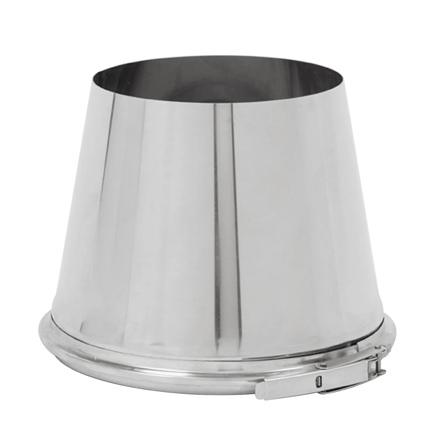 Opsinox sortie de cheminée en acier inoxydable 130 mm avec terminaison AW