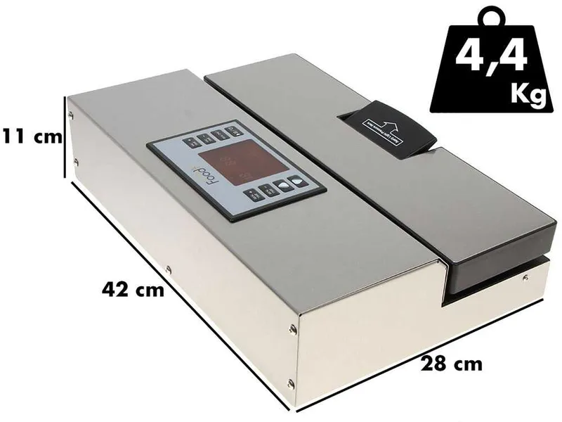 Royal Food VSP 3301 INOX - Machine sous vide - Double barre de soudure de 32 cm