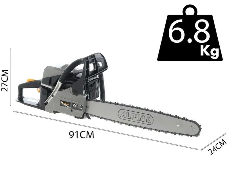 Alpina ACS 50 - Tronçonneuse de coupe thermique - Lame de 50 cm