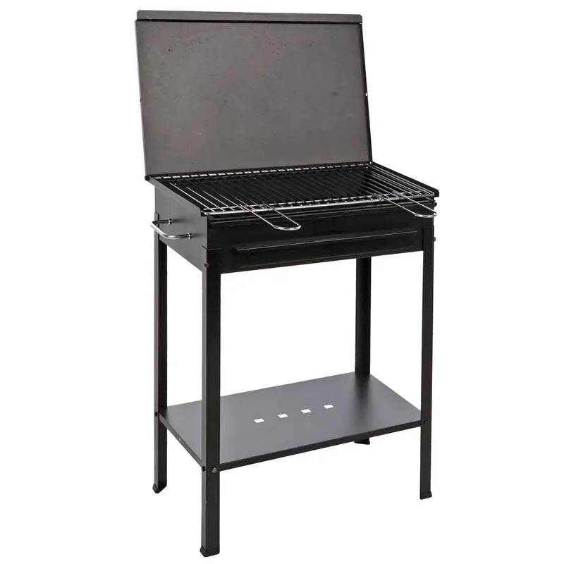 Mille Stromboli Large - Barbecue à charbon en fer artisanal - 57,5x37 cm
